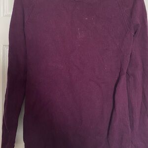 Eddie Bauer Women's Deep Purple Sweater
